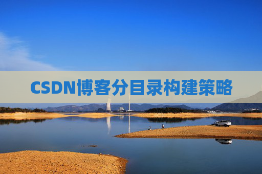 CSDN博客分目录构建策略
